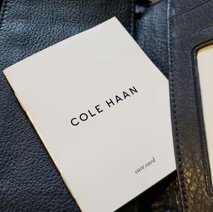Brand New Navy Blue Cole Haan Wallet
